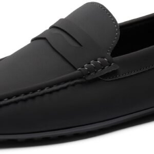 Men's Slip-on Penny Loafer Suede Driving Shoes