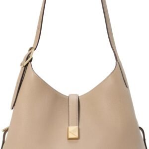 Women's  Pebbled Leather Large Shoulder Bag