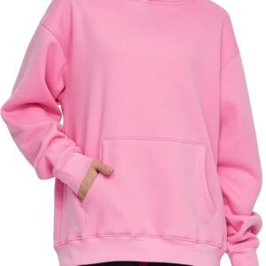 Women's Oversized Hoodie Loose fit Soft Fleece Pullover Hooded Sweatshirt With Pockets