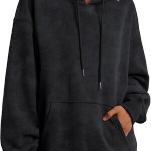 Women Hoodies Fleece Sweatshirts Long Sleeve Pullover Jackets Fall Fashion with Pocket   Clothes