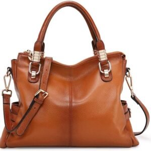 Soft Women Genuine Leather s and Handbags Satchel Tote Shoulder Bag