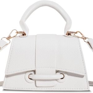 Mini Purses for Women Cute Top Handle Crossbody Bag Stylish Tiny Clutch Handbag with Strap