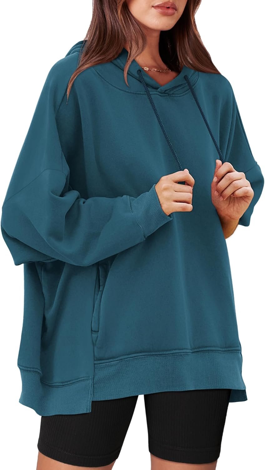 Womens Oversized Hoodies Sweatshirt-Pullover Sweatshirts with Pockets Fall Outfits - Image 2