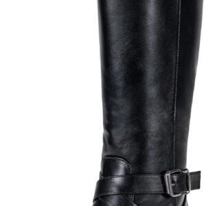Women's  Knee High Boots,Tall Riding Boots Low Heel with Wide Calf and Wide Widths