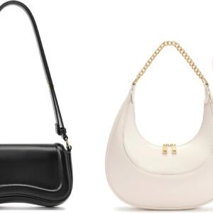 Crescent Shoulder Bags for Women Trendy Removable Clutch s Cute Tote Handbags Crossbody Bag with adjustable Strap