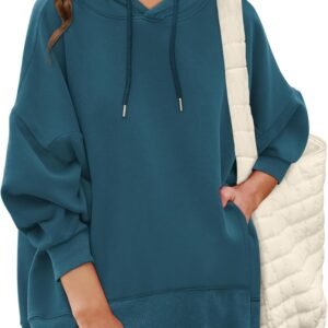 Womens Oversized Hoodies Sweatshirt-Pullover Sweatshirts with Pockets Fall Outfits