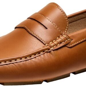 Men's Loafers Casual Slip On Shoes Soft Penny Loafers for Men Lightweight Driving Boat Shoes