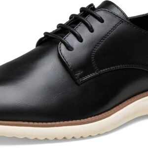 men Dress Shoes Brogue Formal Lace Up Oxfords Shoes