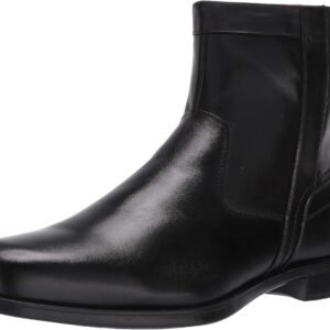 Men's  Plain Toe Zip Boot Fashion