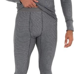 mens Recycled Waffle Thermal Underwear Set (Top and Bottom)