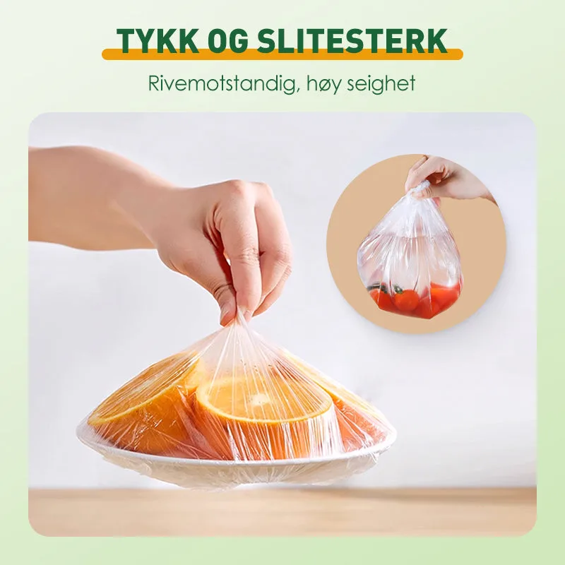 Stretchable Food Covers (100 Pieces)