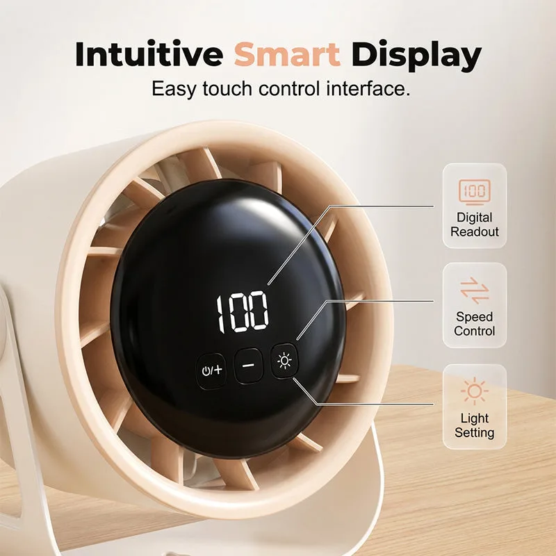 100-Speed Hanging Circulating Fan
