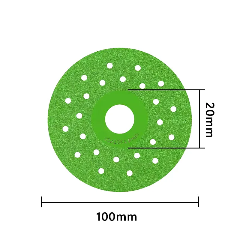 100mm Diamond Coated Flat Grinding Cutting Disc