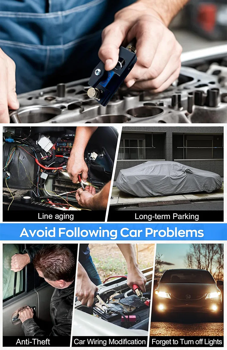 12V/24V Battery Disconnect Switch for Vehicles