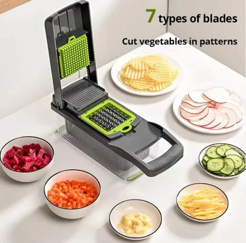 16-Piece Multi-Function Vegetable Cutter