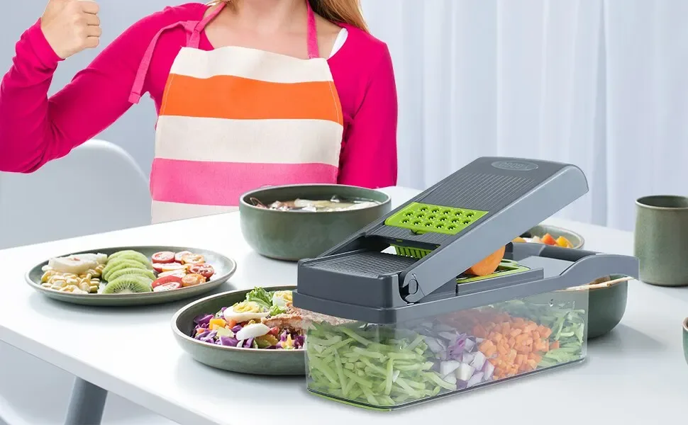 16-Piece Multi-Function Vegetable Cutter