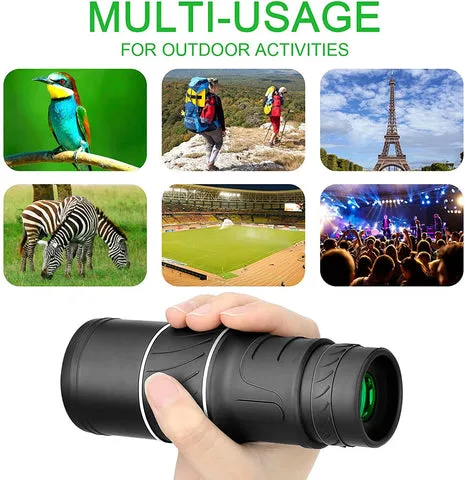 16x52 Bifocal Monocular Telescope