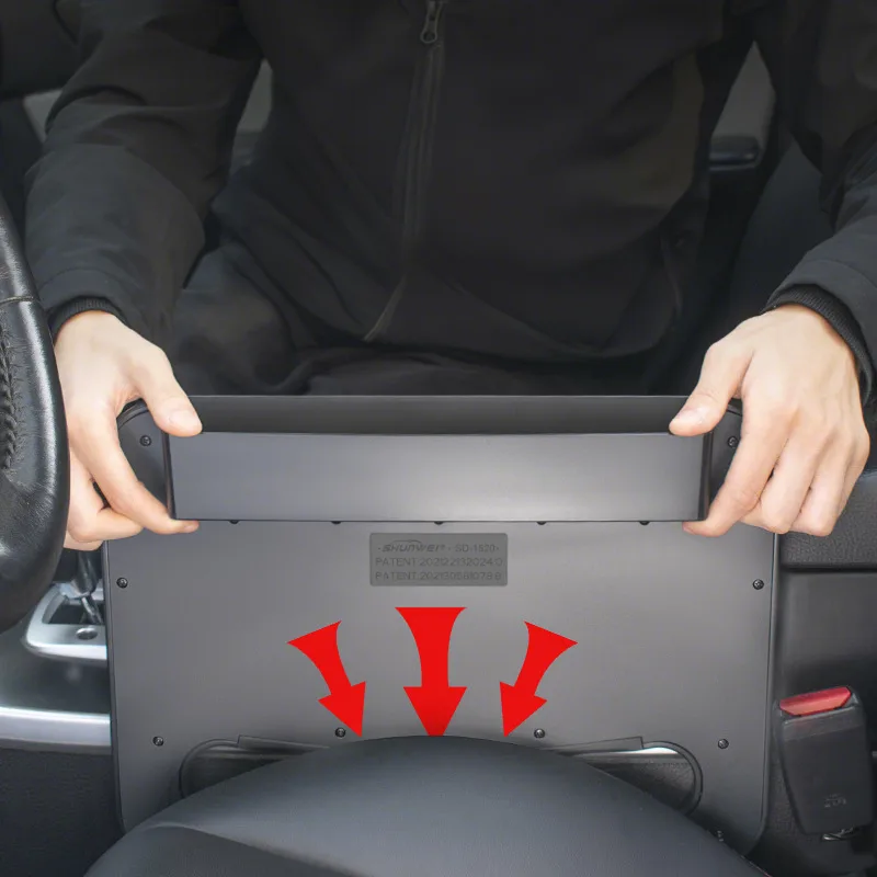 2-in-1 Car Steering Wheel Tray & Seat Gap Filler
