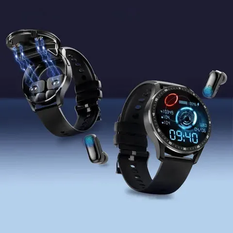 2 in 1 Smart Watch with Earbuds