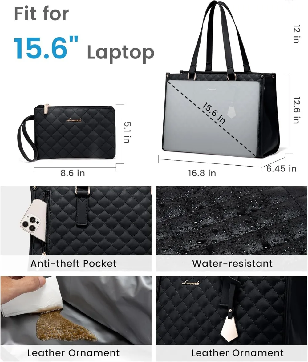3 in 1 Lunch Tote Bag for Women