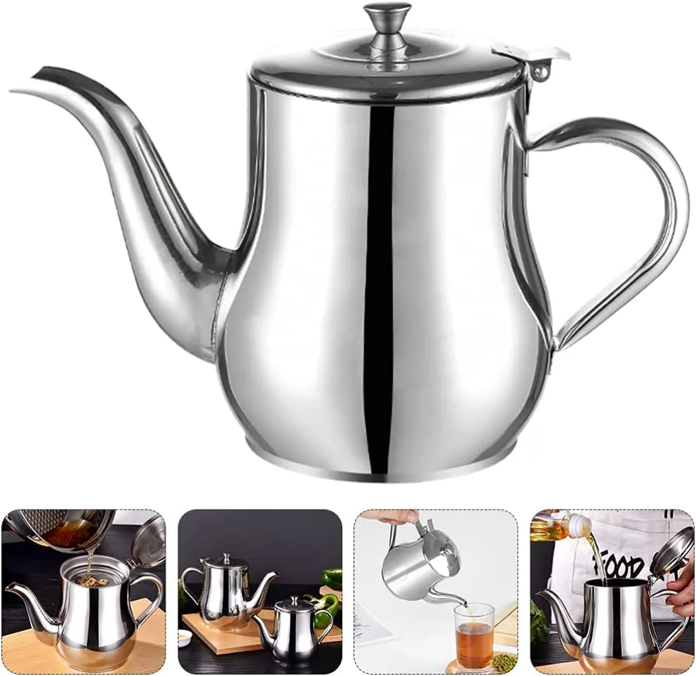 304 Stainless Steel Oil Filter Kettle, Large Capacity