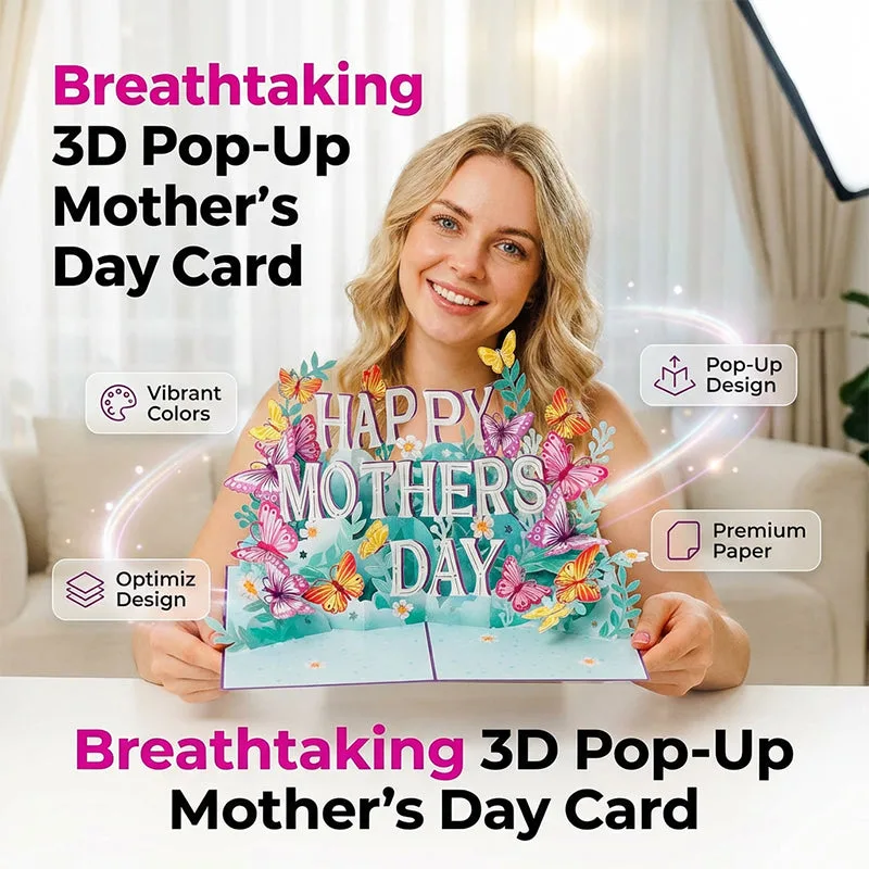 3D Pop-Up Mother’s Day Card