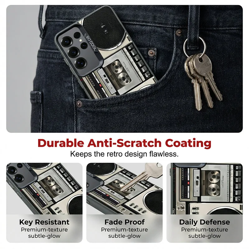3D Vintage Camera Design Phone Case