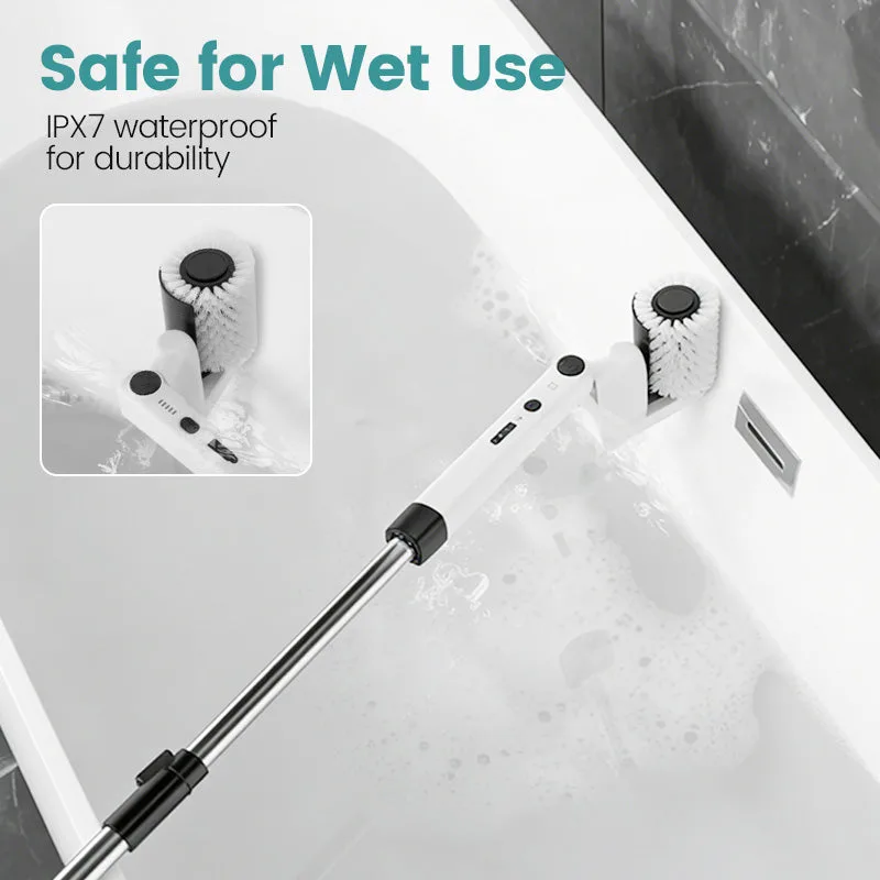 4-in-1 Telescopic Electric Cleaning Brush
