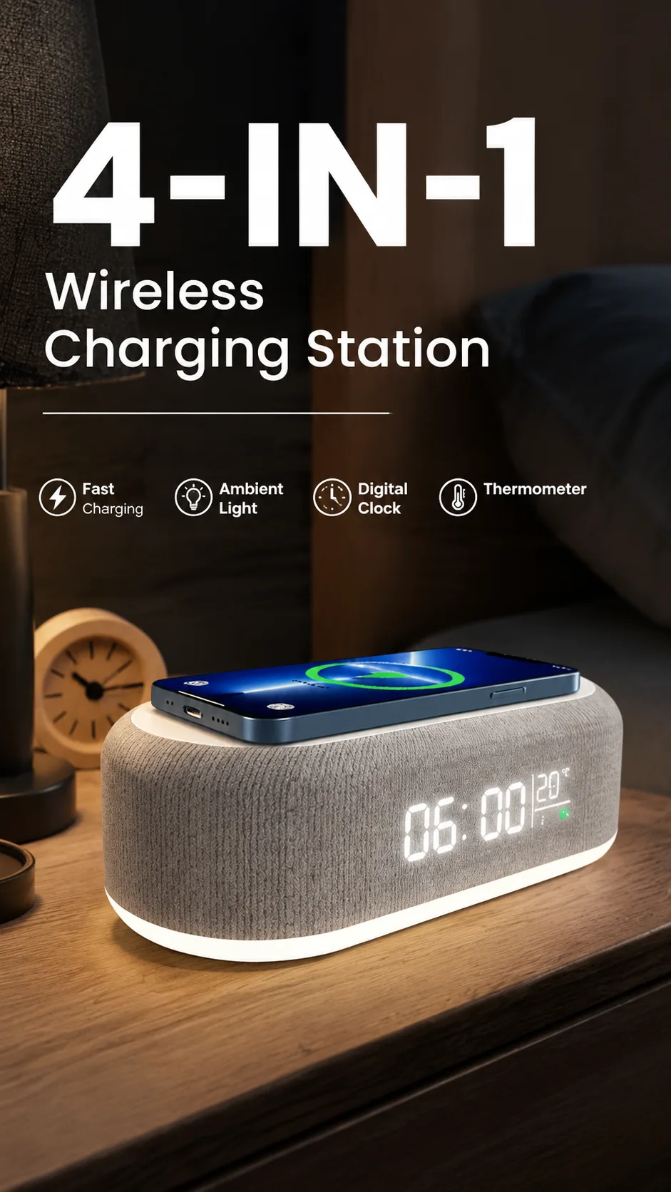 4-in-1 Wireless Charging Station