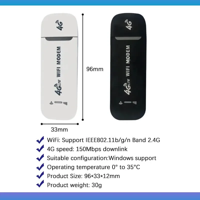 4G LTE USB Mobile Router