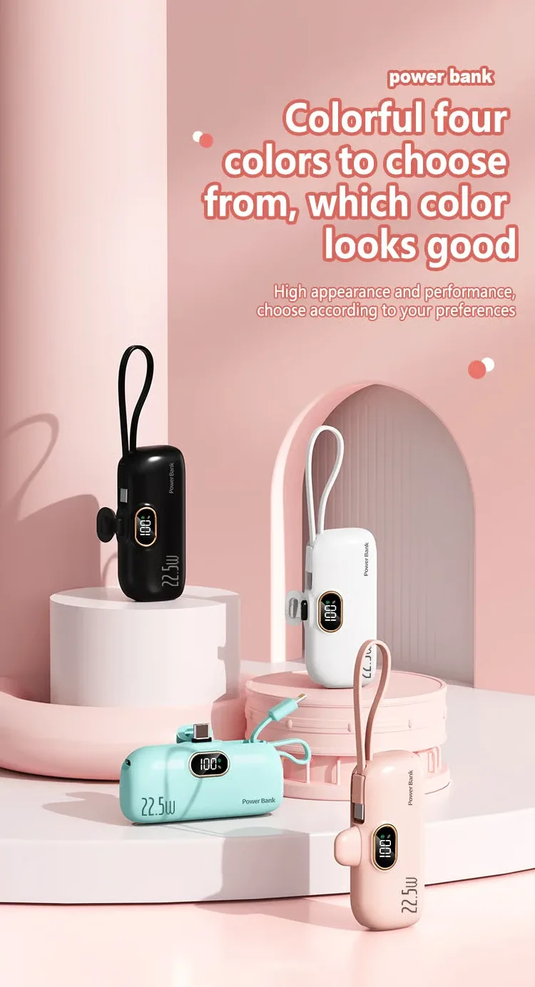 5000mAh Mini Portable Power Bank
