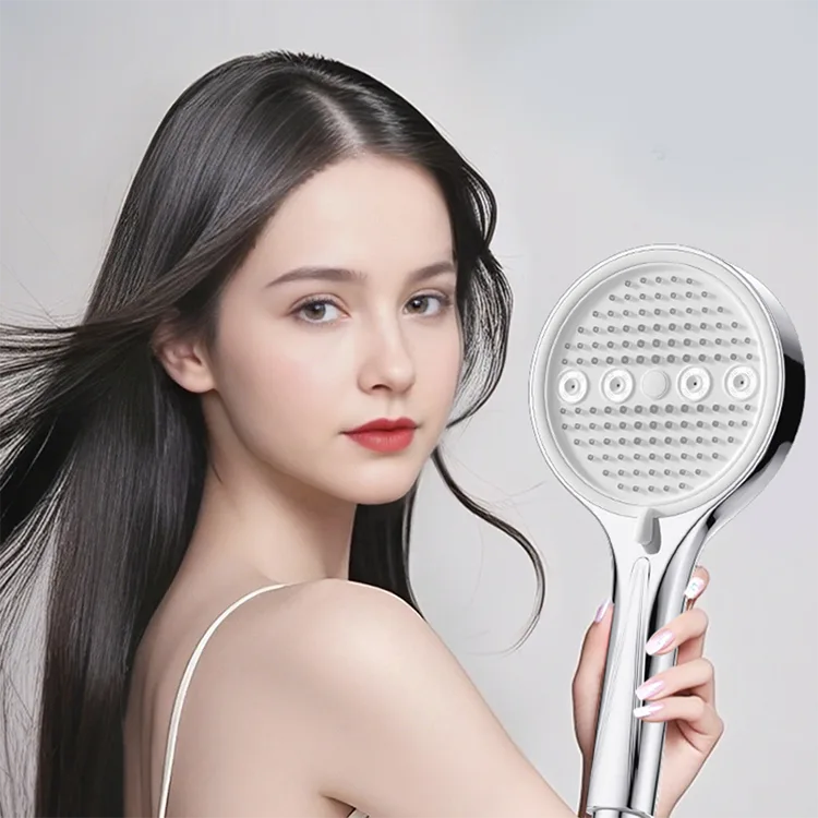 6-Mode High-Pressure Handheld Shower Head