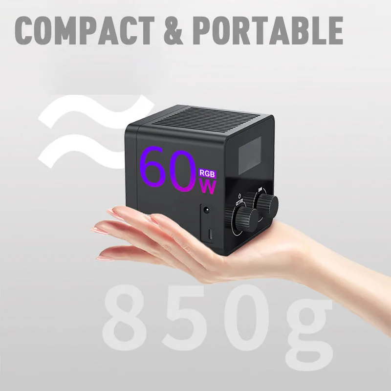 60W Outdoor Handheld Portable RGB Fill Light