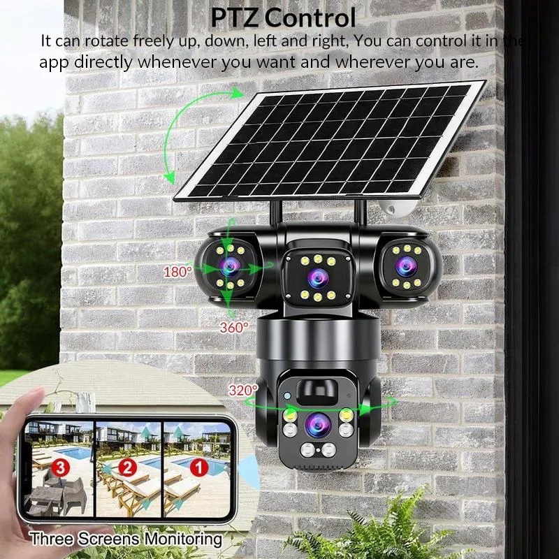 6K 9MP Outdoor Wi-Fi Security Camera