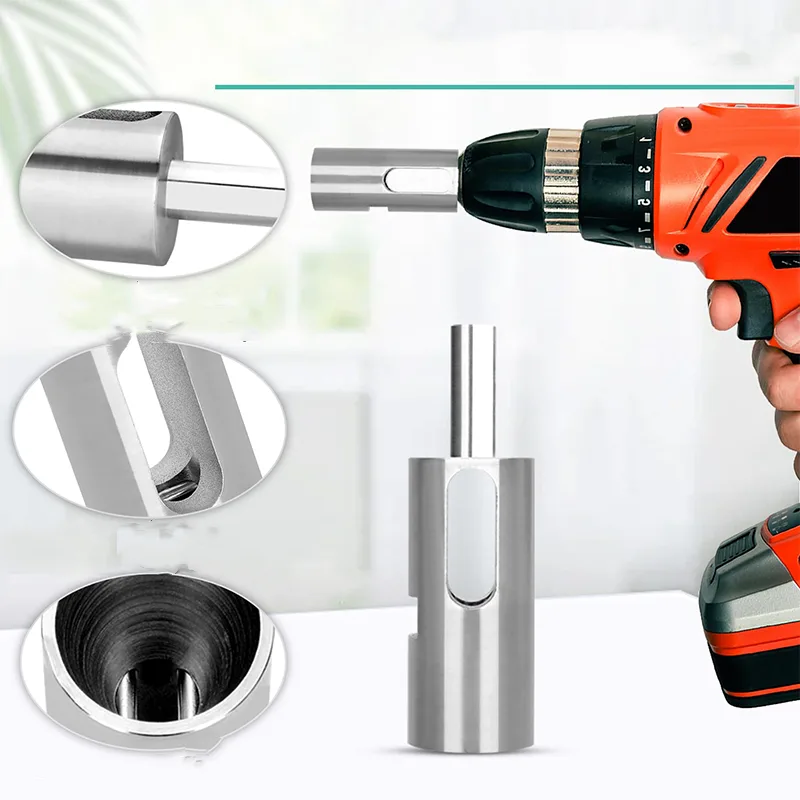 9-Gauge Fence Wire Twister for 3-Jaw Drill Chuck