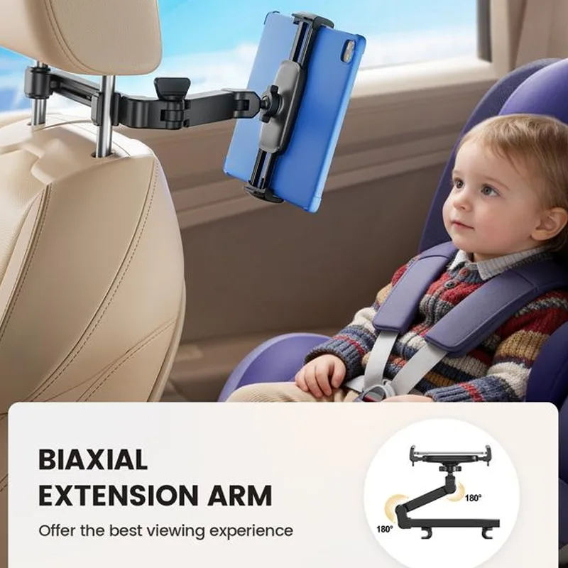 Adjustable Tablet & Phone Mount for Car