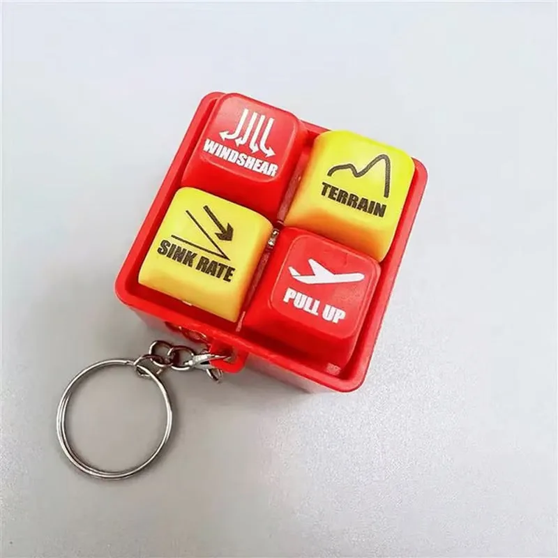 Aviation Warning Sound Keyring