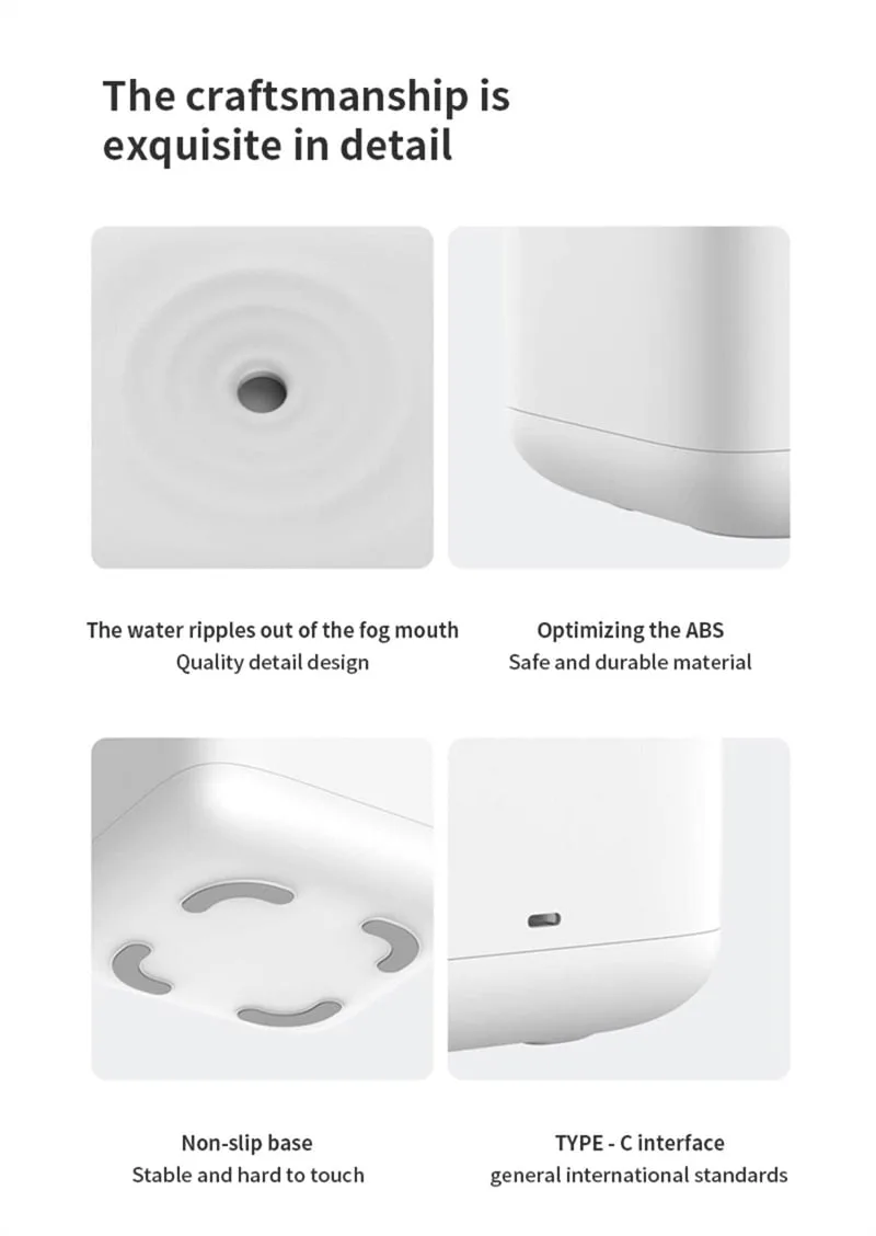 Anti-Gravity Ultrasonic Humidifier