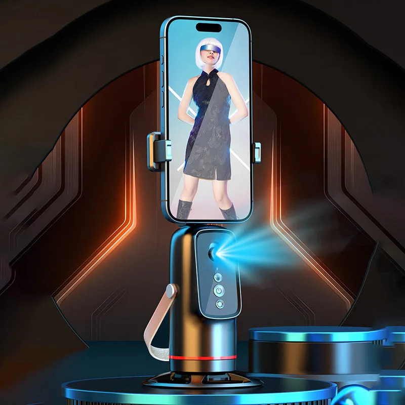 Auto Face Tracking Phone Holder with Gesture Control