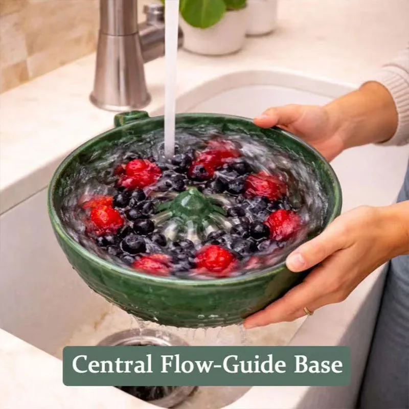 Berry Swirl Washing & Serving Bowl