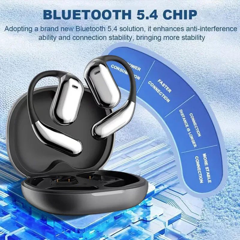 Bluetooth Earbuds with Ear Hooks