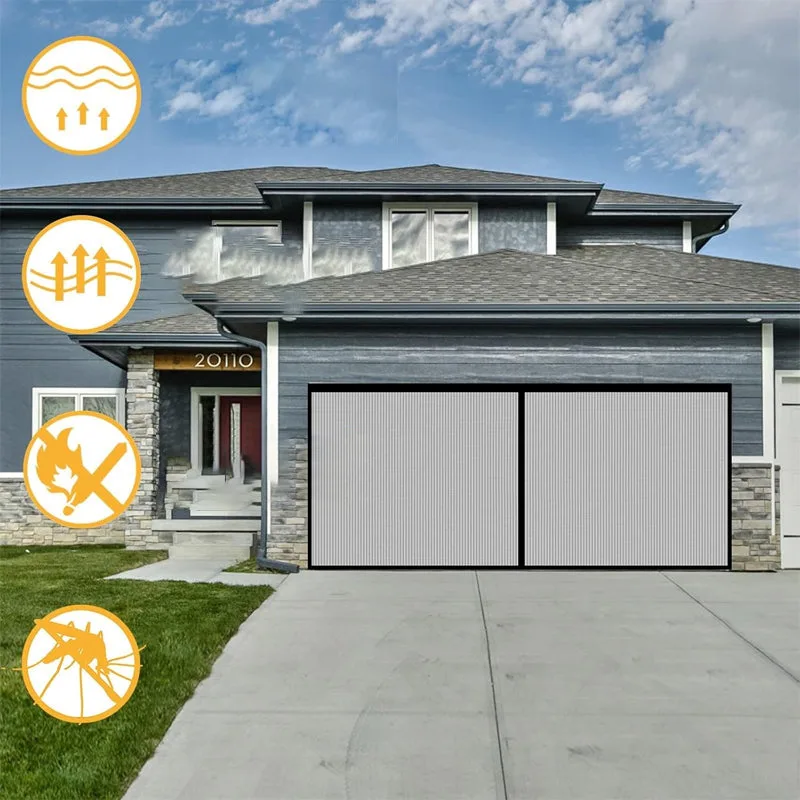 Bug-Proof Garage Door Screen