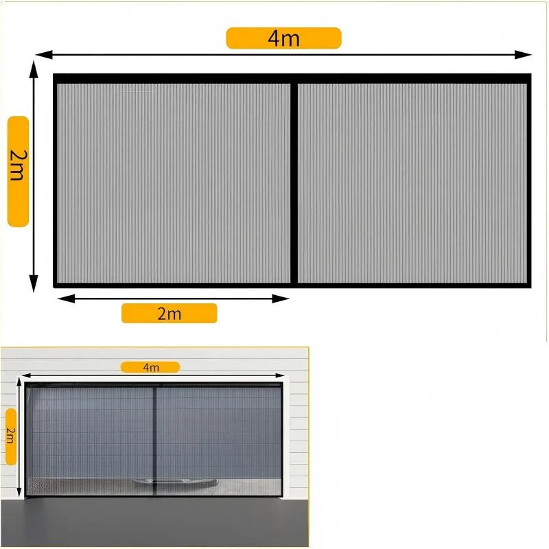 Bug-Proof Garage Door Screen