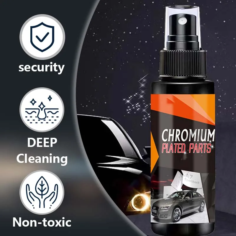 Car Metal Chrome Polish & Cleaner