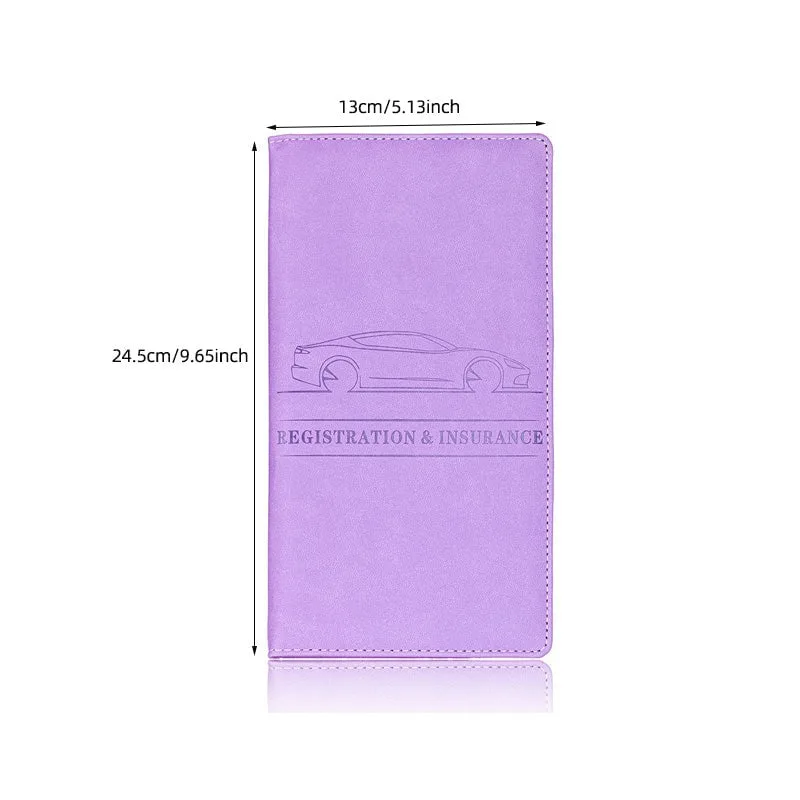 Car Registration & Insurance Card Holder