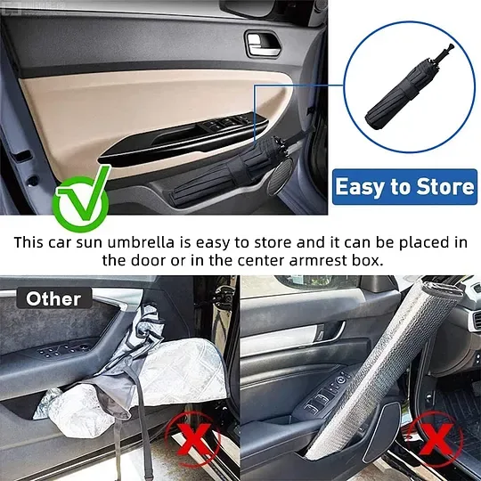 Car Sun Shade Umbrella
