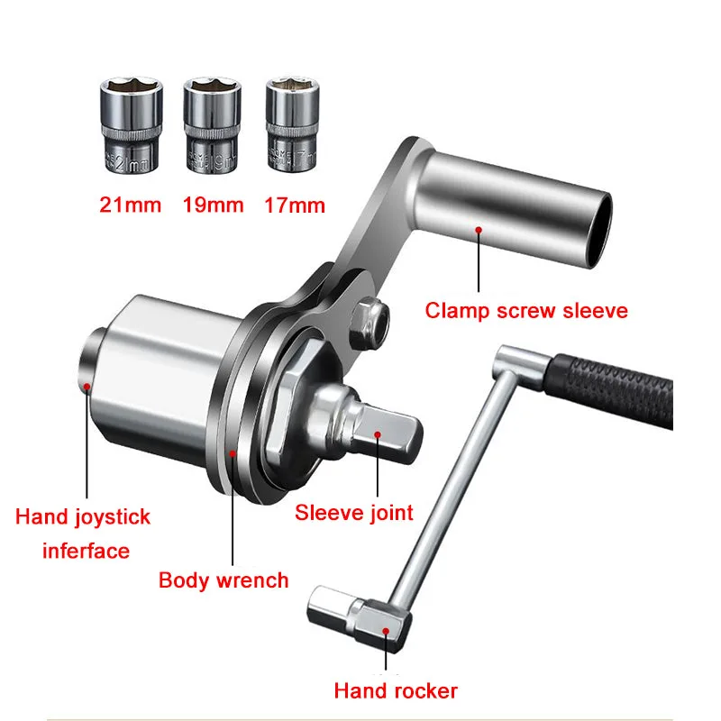 Car Tire Change Booster Wrench