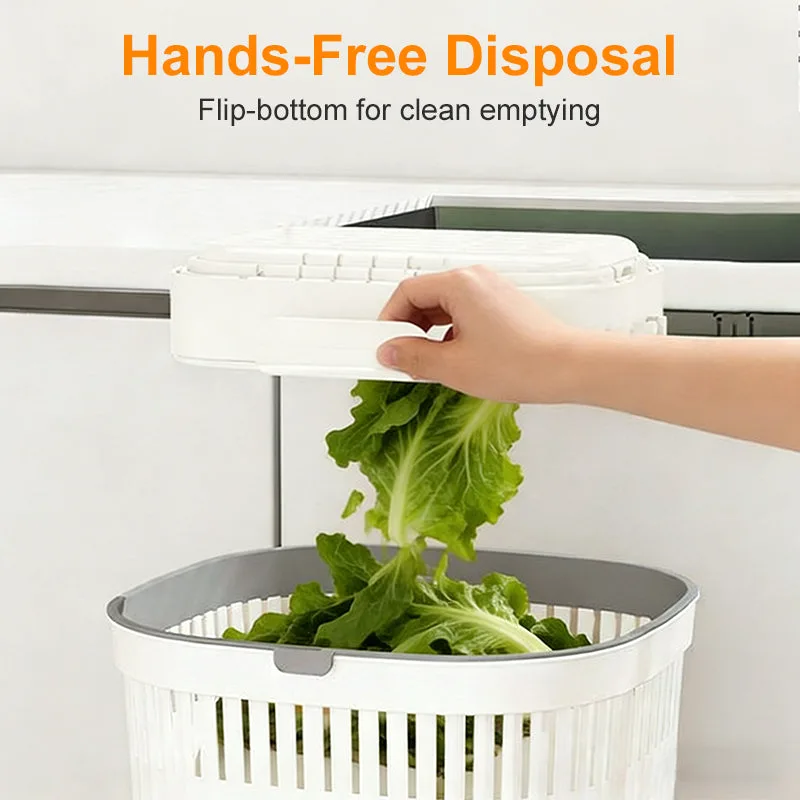 Collapsible Faucet-Hanging Sink Strainer Basket