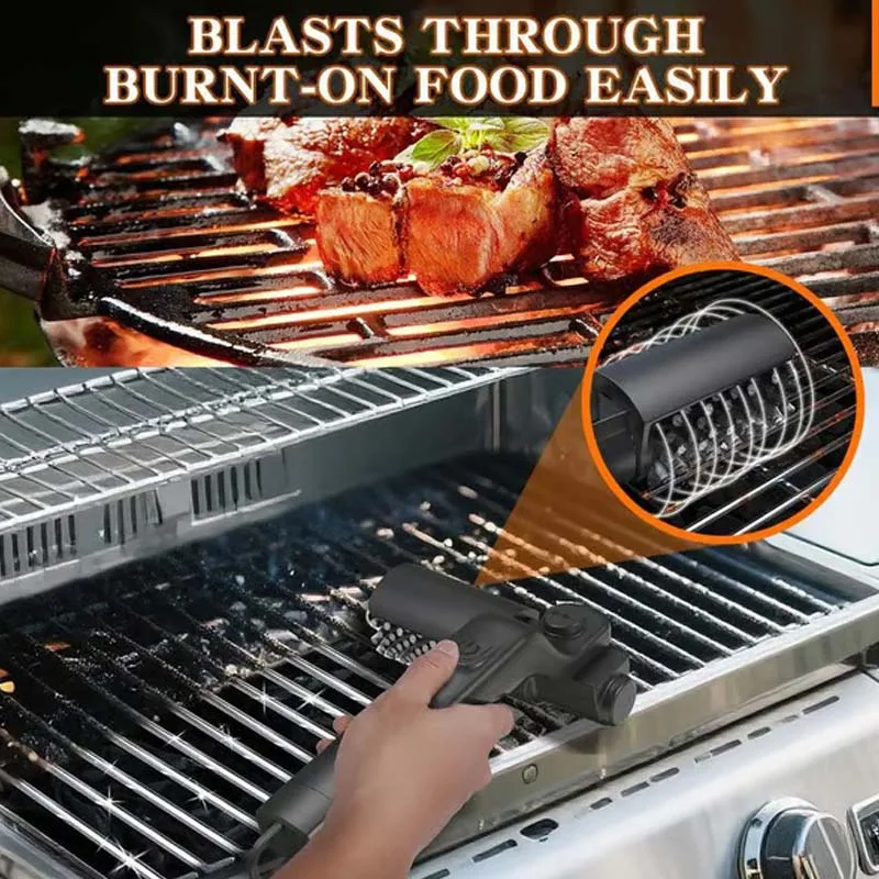 Cordless Electric BBQ Brush Cleaner