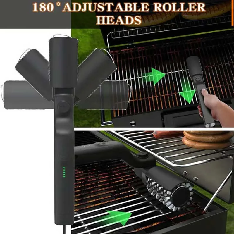 Cordless Electric BBQ Brush Cleaner